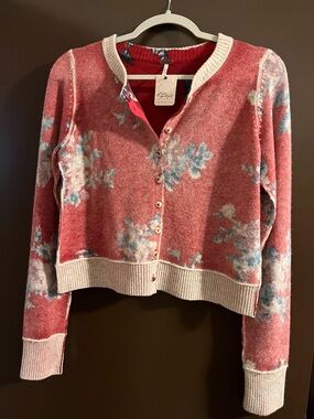 NWT Free People Cashmere Cardigan Sweater XS